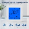 Thermostat with Remote Controller, RS485, FCU - view 2