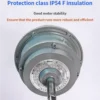 Three-phase External Rotor Motor, IP54, 0.18-7.5kW - view 5