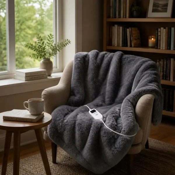 Timer Electric Blanket, 12H, AC220V, UK Plug