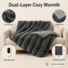 Timer Electric Blanket, 12H, AC220V, UK Plug - view 5