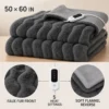 Timer Electric Blanket, 12H, AC220V, UK Plug - view 6