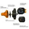 Tiny Body Smart Pump, ARRIVAL, SWITCH, 2HP, PRESSURE - view 4