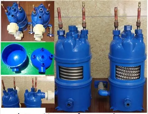 Titanium Heat Exchanger, PVC, 3.8-26KW, CSTY-TTP - view 2