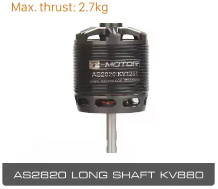 Tmotor, AS2820, 880KV/1050KV/1250KV, Brushless - view 3