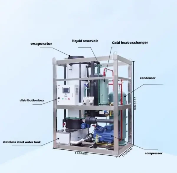 Tolcat Automatic Ice Tube, Waterproof, 380 V, 3.5 kW - view 3