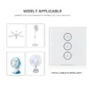 Touch Switch Glass Panel, Wall, Electric - view 3