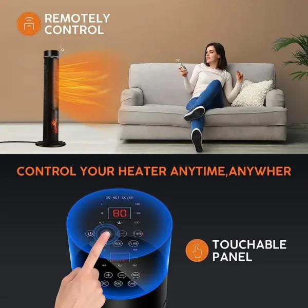 Tower, 2000W, 2000 W, Plastic - view 4