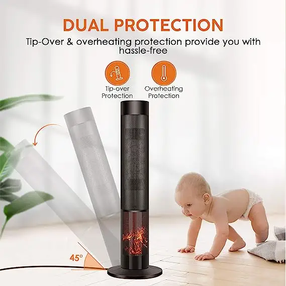 Tower, 2000W, 2000 W, Plastic - view 6
