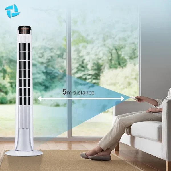 Tower Fan, 36", Plastic - view 2
