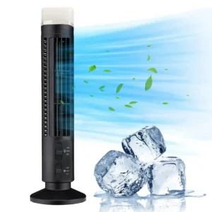 Tower Fan, 60W, Portable, Plastic