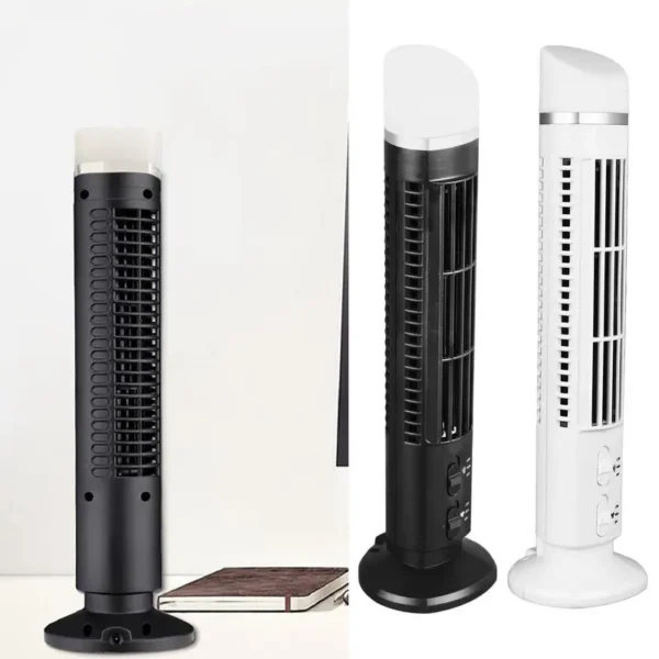 Tower Fan, 60W, Portable, Plastic - view 2