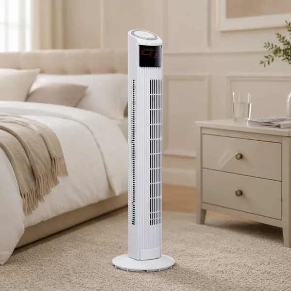 Tower Fan, Plastic, 45w(0.06hp) - view 6