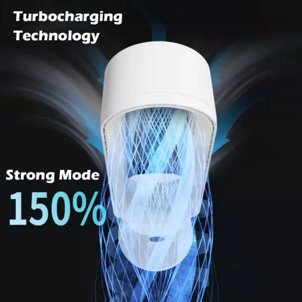 Tower Pedestal Fans, Brushless, 35W(0.05hp), Plastic - view 3