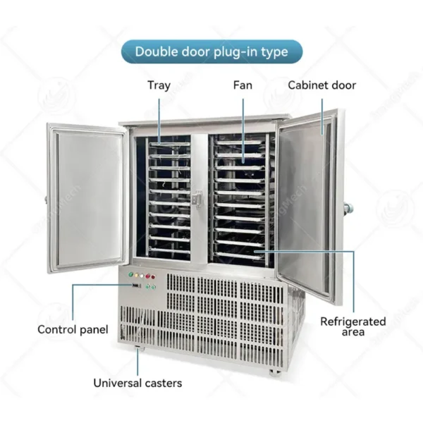 Tray Quick Freezer, ORME, 220 V, 5 KW - view 2