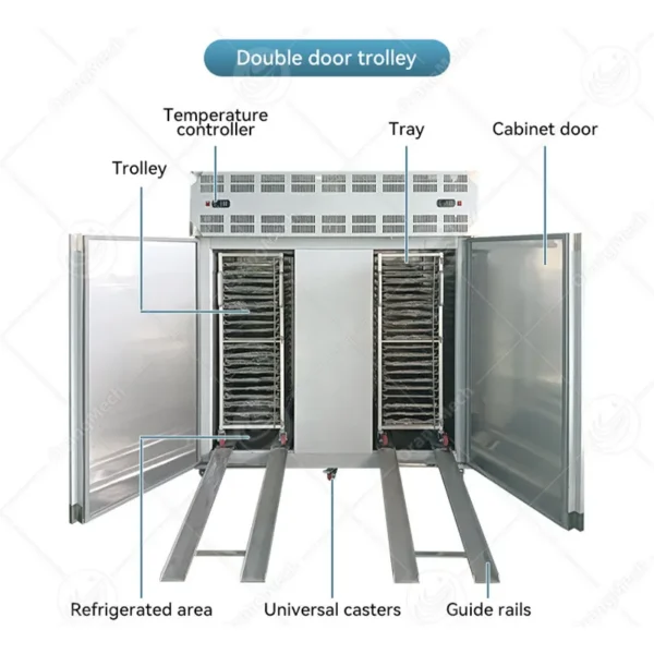 Tray Quick Freezer, ORME, 220 V, 5 KW - view 3