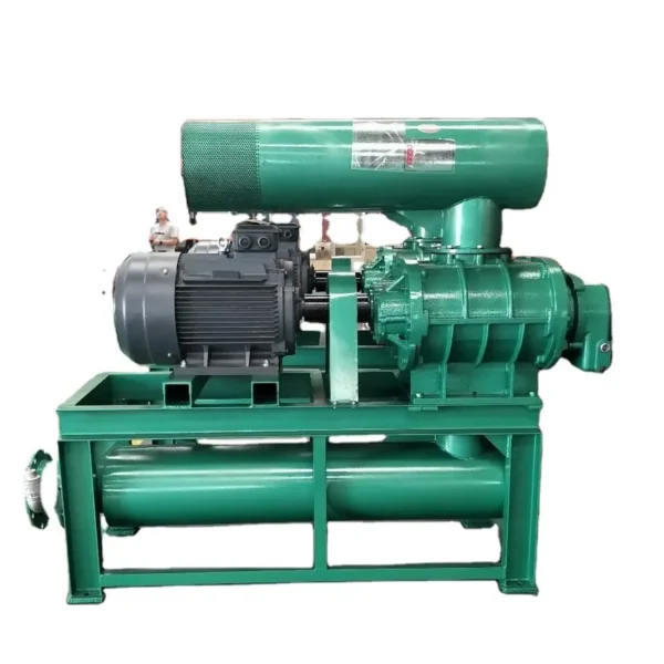 Tri-lobe Roots Vacuum Pump, Cast, 220 V, Electric Blower - view 2