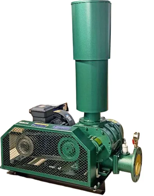 Tri-lobe Roots Vacuum Pump, Cast, 220 V, Electric Blower - view 6