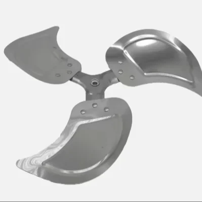 Triangular Aluminum Fan, Aluminum Alloy - view 5