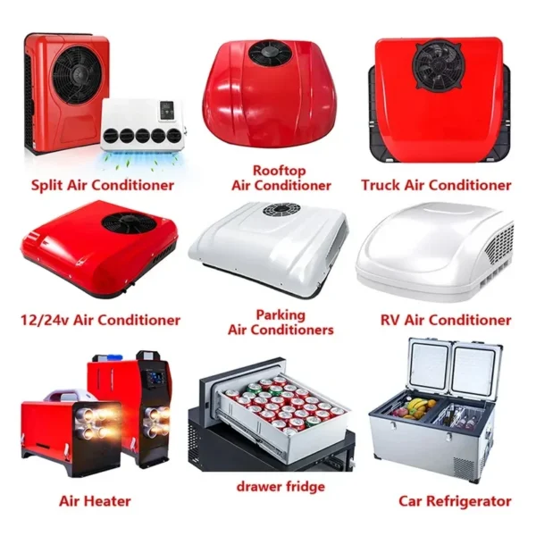 Truck Parking Air Conditioner, 12V, 24V, Inverter - view 2