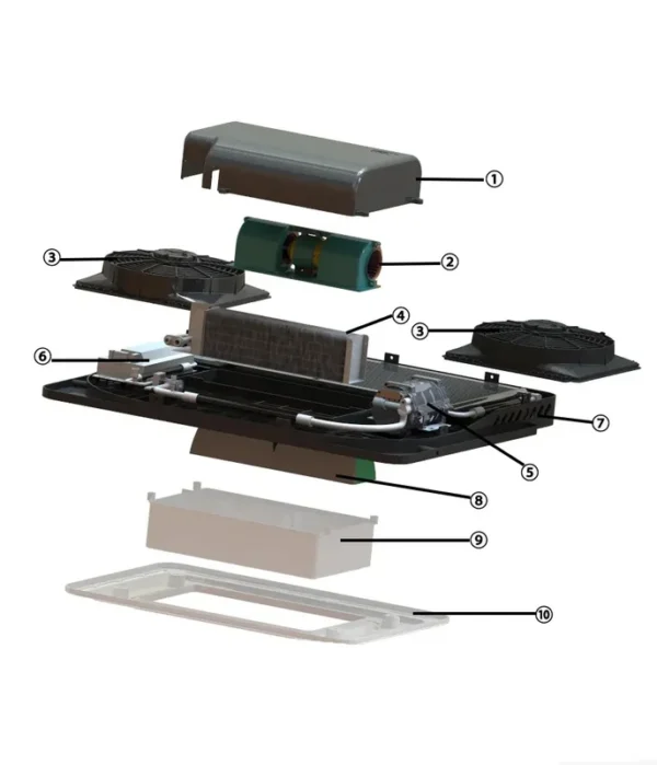 Truck Parking Air Conditioner, 12V, 24V, Inverter - view 4