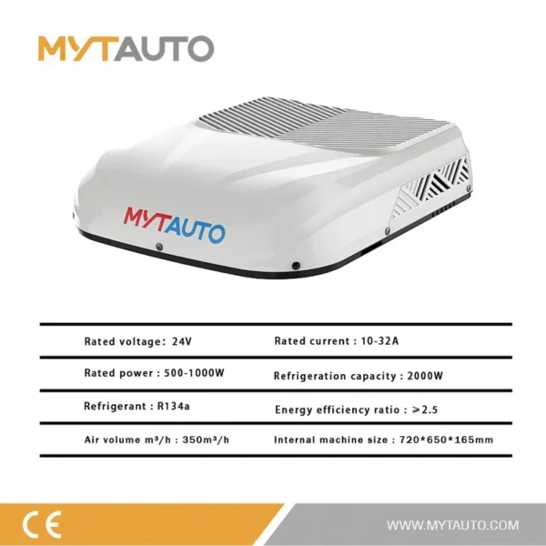 Truck Roof Air Conditioner, 12V/24V, DC12V, 2000W - view 4