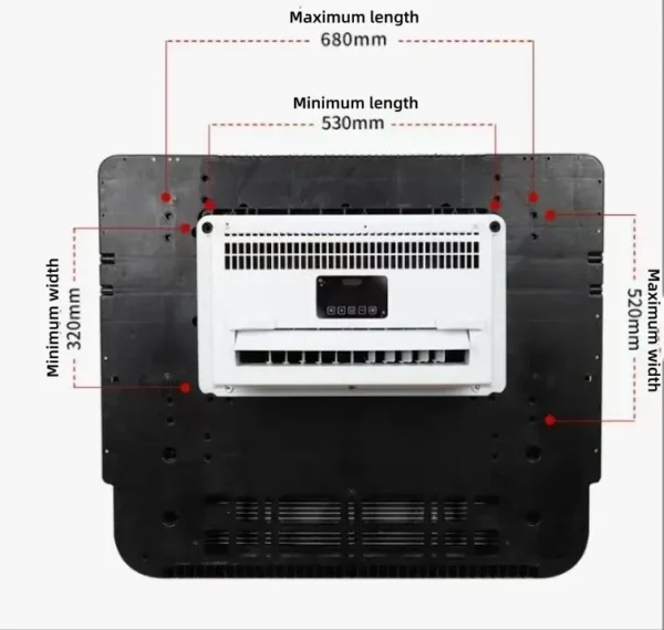 Truck Roof Air Conditioner, 12v/24v, R410a - view 6