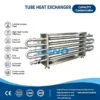 Tubular Heating Cooling Condenser, Stainless, Steel
