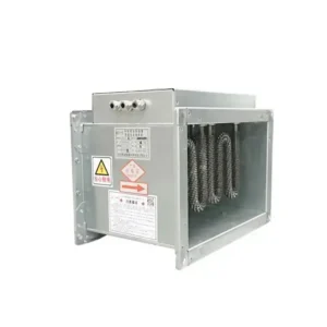 Tubular Rectangular Duct Heater, BRIGHT, 220 V