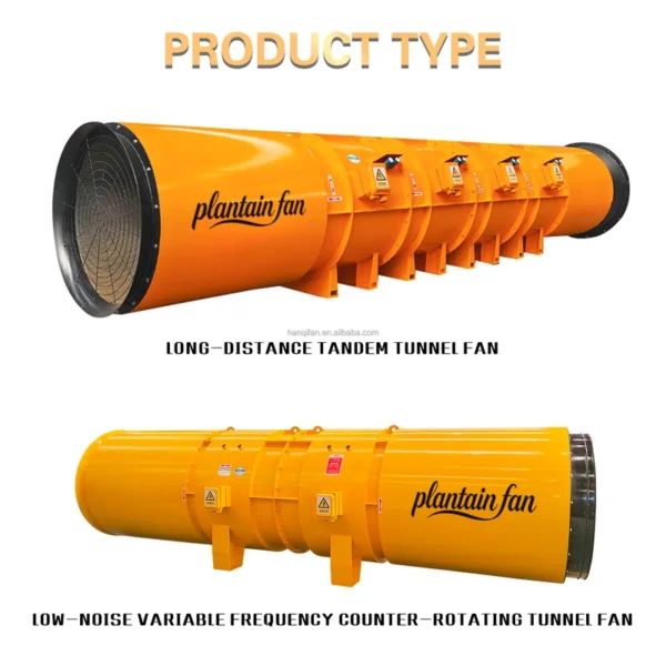Tunnel Ventilation Fan, Axial, 380 V, Electric - view 4