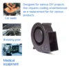 Turbine Blower, 9733, Radial, 12V, 2.7A - view 2