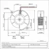 Turbine Blower, 9733, RPM, Centrifugal, 12V - view 6