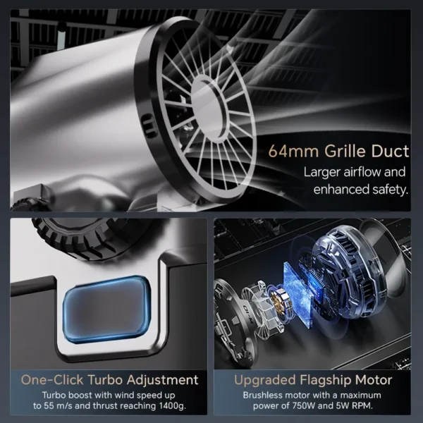 Turbo Blower, Battery, ABS - view 6
