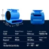 Turbo Blower, CFM, 50Hz, 60Hz - view 3