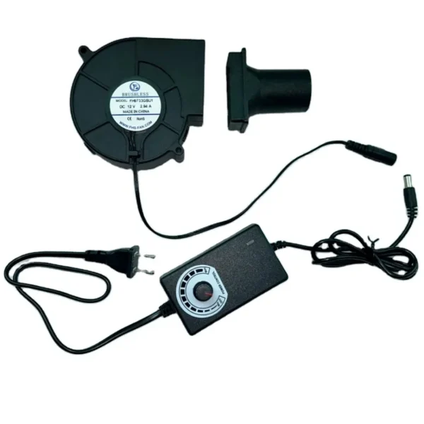 Turbo Brushless Motor, 9733, 9.7cm, 97x94x33mm, 12V - view 2