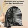 Turbo Fan, Electric, Plastic