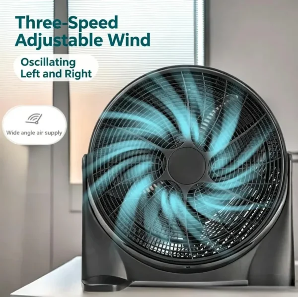 Turbo Fan, Electric, Plastic - view 2