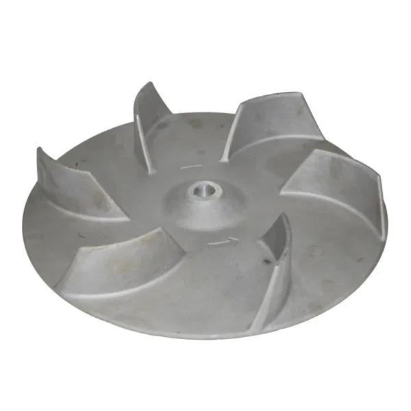 Turbocharger Impeller, Tangential, Aluminum, Axial - view 3