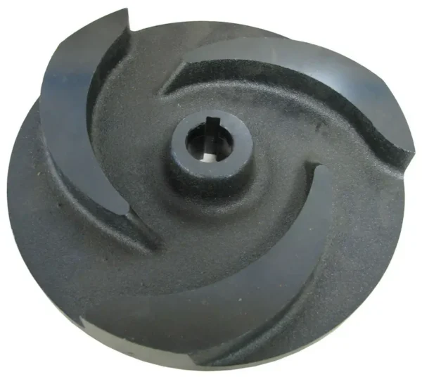 Turbocharger Impeller, Tangential, Aluminum, Axial - view 4