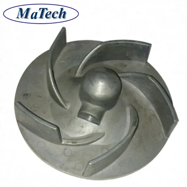 Turbocharger Impeller, Tangential, Aluminum, Axial - view 6