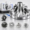 Turbocharger Vortex Impeller, TURBO, 5330111-SP, Aluminum, CNC