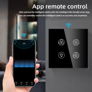 Tuya Wifi Smart Fan, UBARO, 86mm