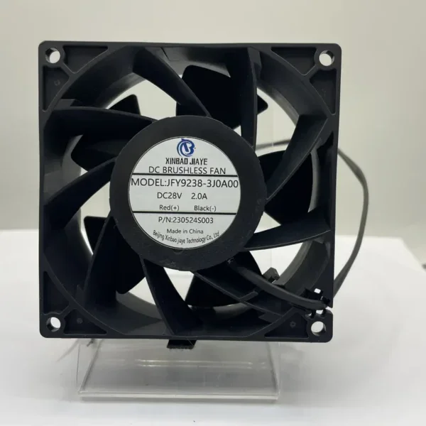 Two Ball Bearing, 92x92x38mm, Axial, 12V/24V/28V, PBT