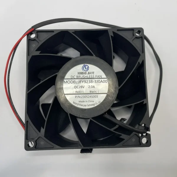 Two Ball Bearing, 92x92x38mm, Axial, 12V/24V/28V, PBT - view 6