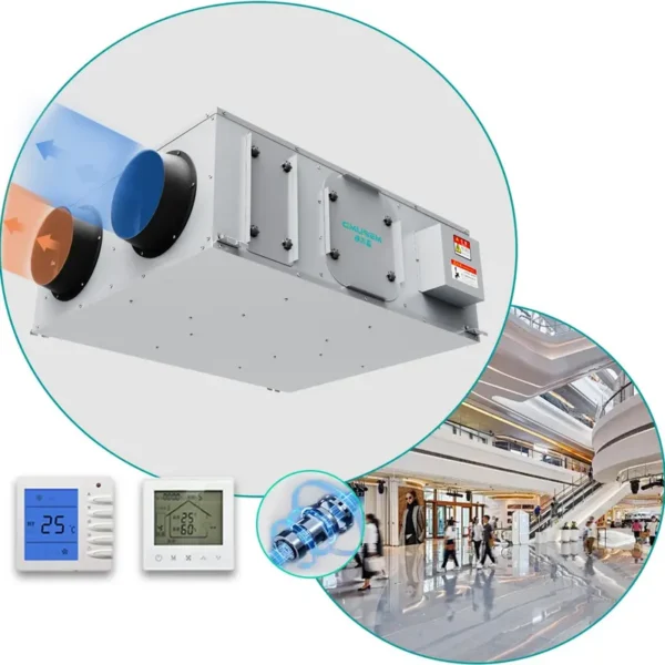 Two-way Exhaust Fan, HVAC, ERV - view 5