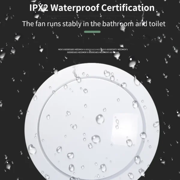 Two-way Silent Air Extractor, 6", 150mm, Waterproof - view 5