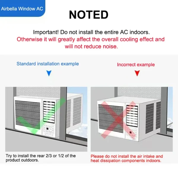 Type Air Conditioner, 9000btu, R32, inverter - view 4