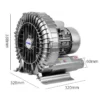 Type Air Ring Blower, 1.1kw, 220 V, Electric Blower - view 2