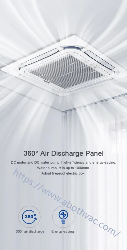 Type Cassette Air Conditioner, 3.5kw, 5kw, 7.5kw, 10kw - view 2