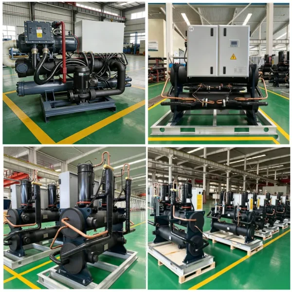 Type Industrial Screw Chiller, 8kw, 200KW, 250KW, 300KW - view 5