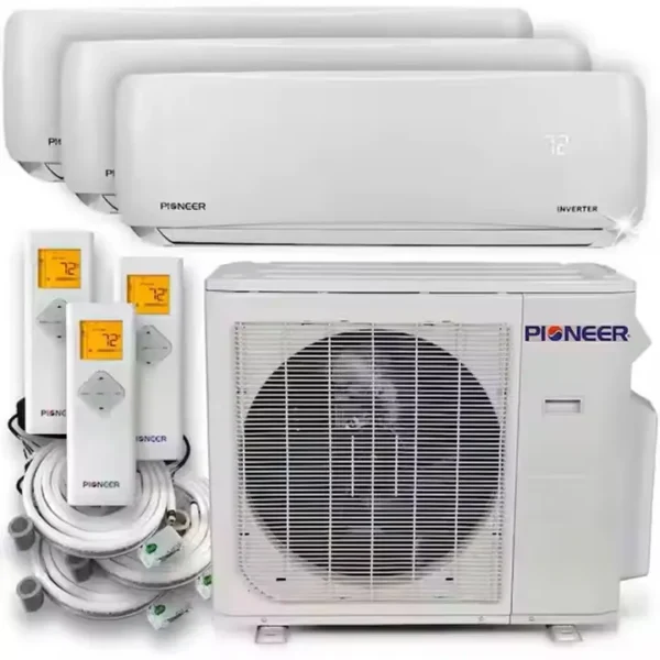 Type Inverter Air Conditioner, 9000-24000, BTU, R410A - view 3